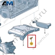 Фиксатор Volkswagen id3 2020-2024 10A863141