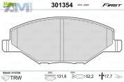 Передние тормозные колодки VALEO 301354  Volkswagen Polo Sedan (2010-2015)