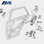 Замок двери задний левый A1647301135 Mercedes ML W164