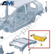 Шумоизоляция Volkswagen id3 2020-2024 1EA863247