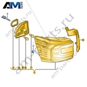 Светодиодный задний правый фонарь Volkswagen T-Roc Cross 2019-2024 2GM945096B