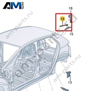 Часть стойки С Volkswagen id3 2020-2024 10A864633A