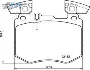 Передние тормозные колодки (P50159) BREMBO на Mercedes GLC X253 300