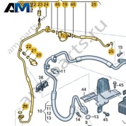 Трубопровод хладагента Volkswagen id-Buzz 2023-2024 1N3816741