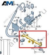 Топливная рампа VAG 04E133317F
