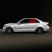Стекло заднее левое A2047350300 Mercedes C-klasse W204