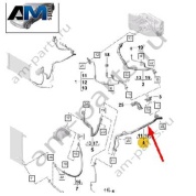 Трубка кондиционера Porsche Cayenne (2017-2024) 9Y0816738B