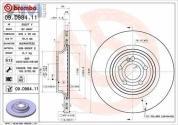 Задние тормозные диски (09.D984.11) BREMBO для Mercedes GLE-Coupe C167 350d/350de/400d/450