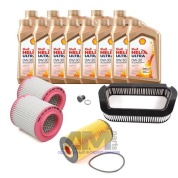 Комплект фильтров для ТО-1/3 Audi A8 (D3) 6.0TDI с маслом Shell 0W30