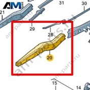 Лонжерон Volkswagen AMAROK 2017-2022 2H6803101