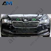 Решетка радиатора блестящий хром VAG 3VD853651BFOD на Skoda 2019-2026