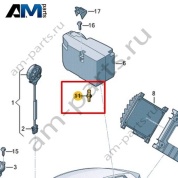 Шаровой палец Volkswagen id3 2020-2024 10A971497