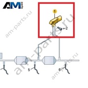 Датчик перепада давления VAG 03L906051D
