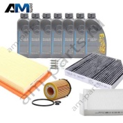 Оригинальный набор ТО-2 для Mercedes C180/C200 с маслом 5W40 МB 229.5