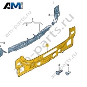 Задняя панель Audi A7 (4K) 2019-2024 4K8813307