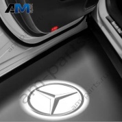 Проектор эмблемы в двери Mercedes C-class W205 A2058206403