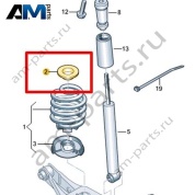 Подкладка Volkswagen id3 2020-2024 1EA512149