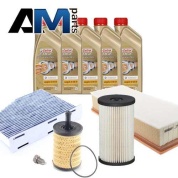 Комплект неоригинальных фильтров и моторное масло LL3 5W30 504_507 для ТО-2_4 Skoda Karoq 2.0 TDI