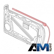 Уплотнитель передней двери внешний правый Сирокко 1K8837480E5AP