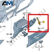 Тормозной элемент Volkswagen T-Roc Cross 2019-2024 2GM858309B