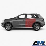 Дверь задняя левая на Touareg 7P рестайлинг 7P0833055A