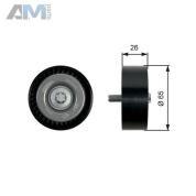 Обводной ролик (GATES) T36437 для Mb E-klasse 2002-2009 III (W211) E 200 COMPRESSOR (184 л.с.)