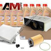 Набор для ТО-1/3 Volkswagen Touareg (2018-2023) 3.0TDI (масло Castrol LL3 5W30 504/507)