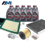 Набор ТО-4 Skoda Rapid 1.6 MPI с угольным фильтром с маслом Lukoil 5W40