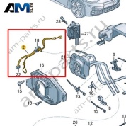 Механизм аварийной разблокировки Volkswagen id3 2020-2024 10A880805A