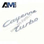 Надпись CAYENNE TURBO задняя для Кайен 955559038014W9