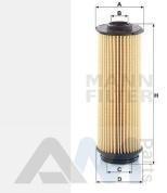 Масляный фильтр MANN FILTER (HU6022Z) на BMW 3 серии (G20/21) M340i/340iX