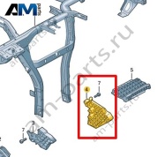 Деформирующийся элемент VAG 11B858801A