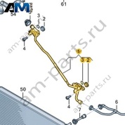 Трубопровод системы охлаждения VAG 059121086BF
