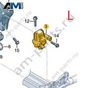 Гидроопора левая VAG 4M0199371FF Audi 2018-2026 3.0TDI (50TDI) 286 л.с.