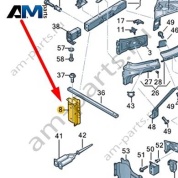 Опора Audi Q7 (4M) 2016-2024 4M0801691D