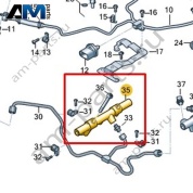 Топливная рампа VAG 06E130090AD
