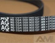 Поликлиновой ремень на Audi 059903137AN