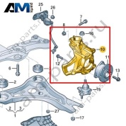 Поворотный кулак Volkswagen id-Buzz 2023-2024 1N3407255E