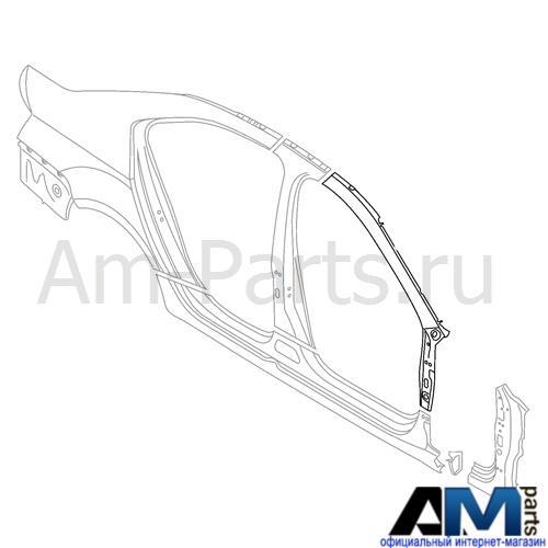 Отрезная деталь - боковина для Skoda Octavia A7 5E5809602A