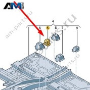 Опора Audi Q8 e-tron 2024-2024/Audi e-tron 2019-2023 4KE803691