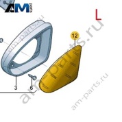 Зеркальный элемент с автозатемнением слева VAG 3CG857521B на Volkswagen 2021-2026