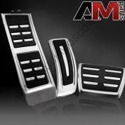 Оригинальный комплект накладок на педали Audi A4 (B8) рестайлинг АКПП 8K1064205B