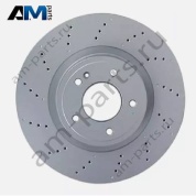 Диск тормозной задний 370х32 Mercedes G-class W465 AMG 63 A4634230000