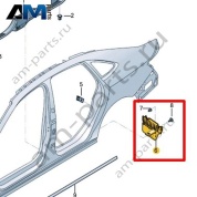 Накладка Volkswagen Jetta VII 2020-2024 17A854855