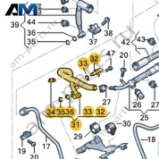 Топливопровод VAG 059130327AA