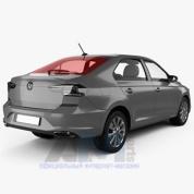 Заднее стекло тонированное Фольксваген Поло Седан (NEW) 6N5845049GNVB