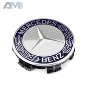 Крышка ступицы колеса Звезда с лавровым венком Классический дизайн на Mercedes GLS 2015-2019 A17140001255337