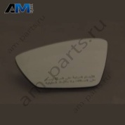 Зеркальный элемент правый (выпуклое стекло) с несущей пластиной Skoda Skoda Kamiq 2019-2024 565857522A