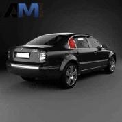 Стекло задней двери неподвижное с уплотнителем правое Superb I 3U5845210C