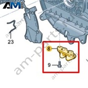 Штуцер обратной масляной магистрали VAG 0DK901177A